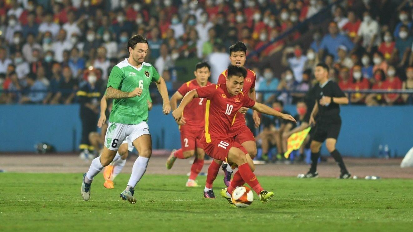 Marc Klok Ly Cong Hoang Anh U23 Vietnam U23 Indonesia SEA Games 31 06052022