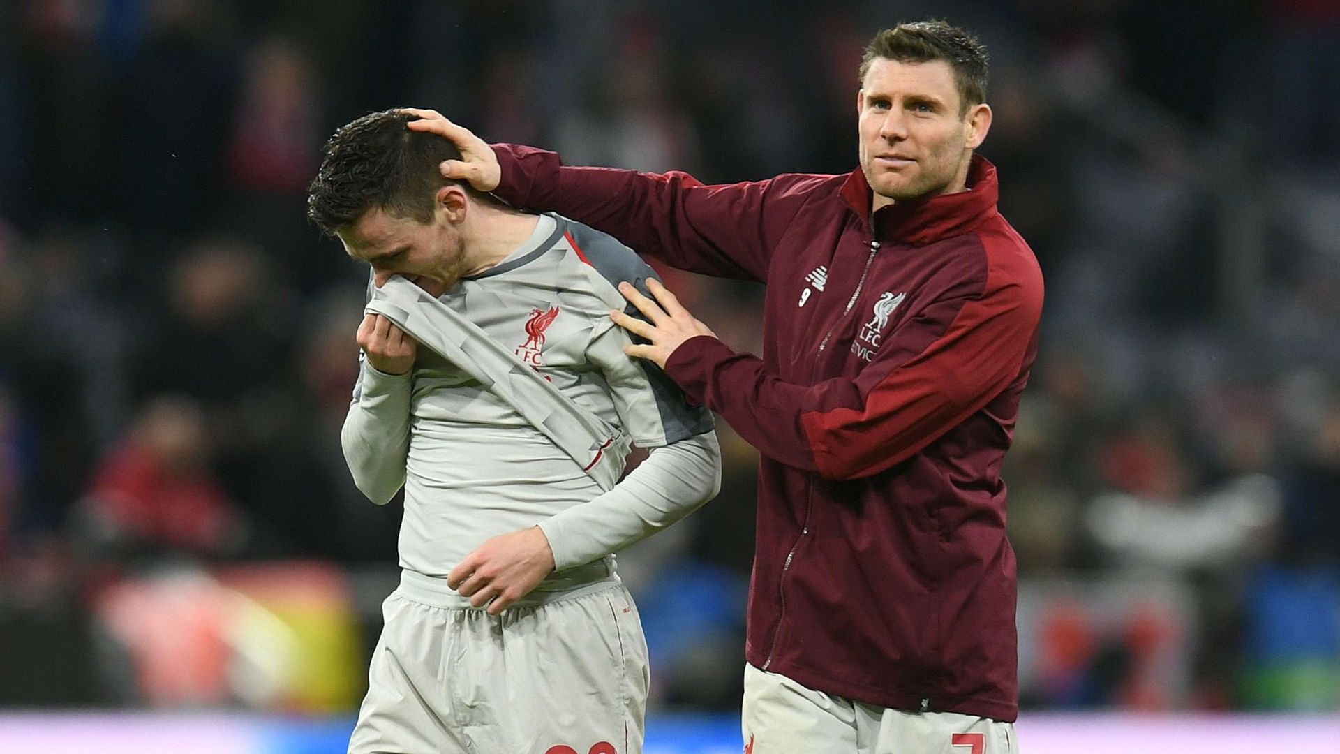 Robertson Milner Liverpool Bayern