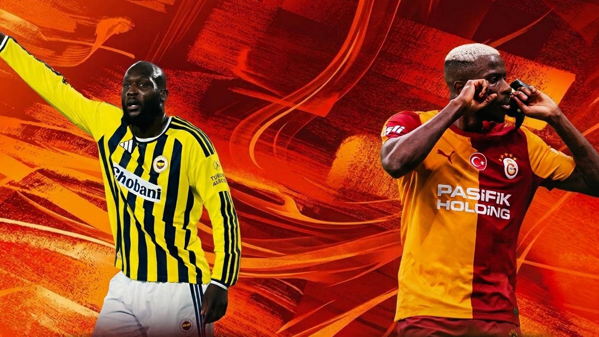 Romelu Lukaku Victor Osimhen Fenerbahce Galatasaray GFX GOAL ONLY
