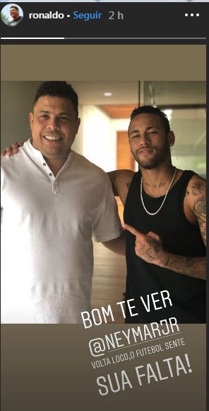 Ronaldo Fenômeno Neymar 030319
