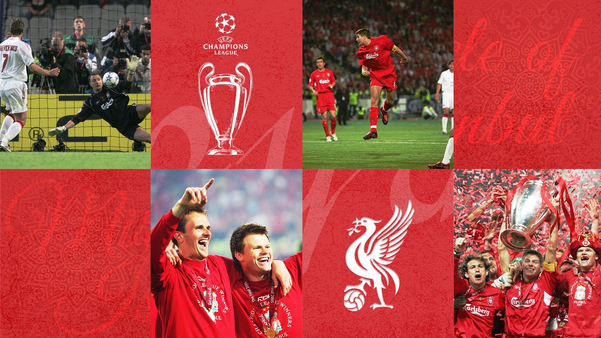 Liverpool AC Milan 2005 Champions League GFX
