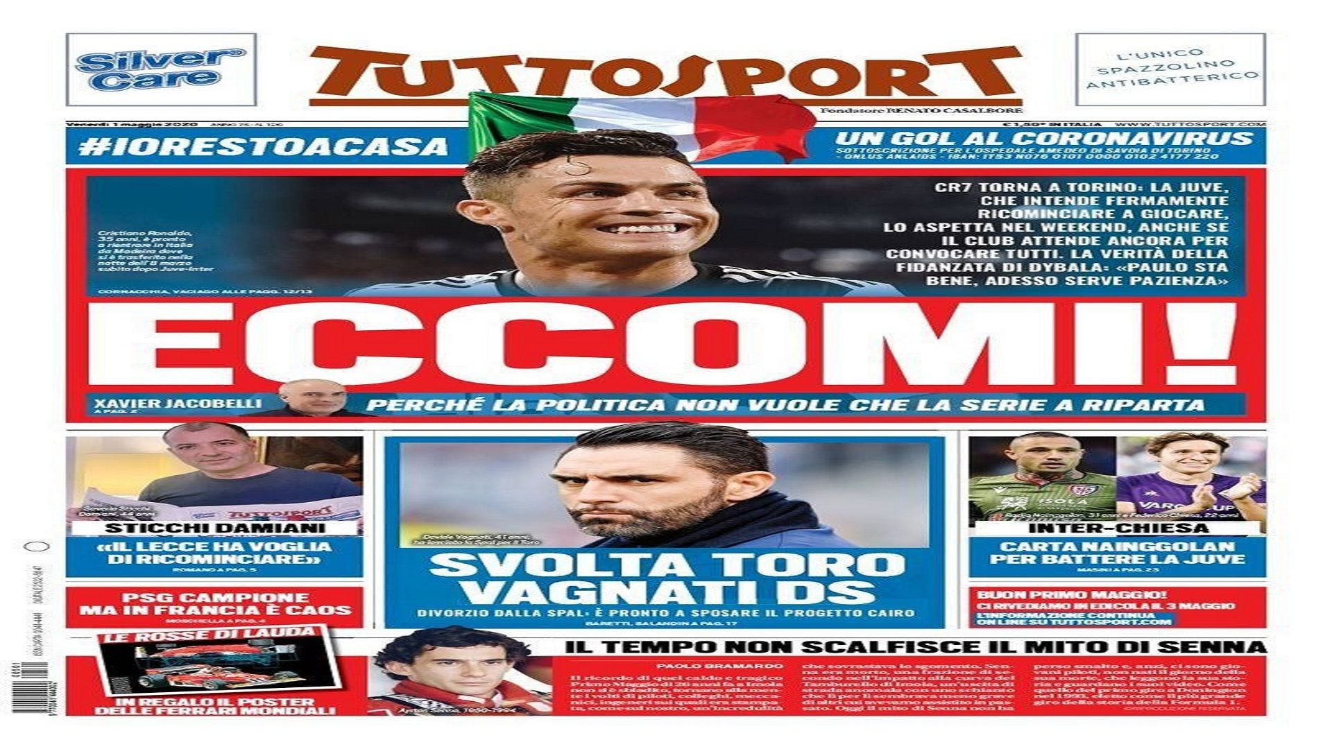 1 May Tuttosport