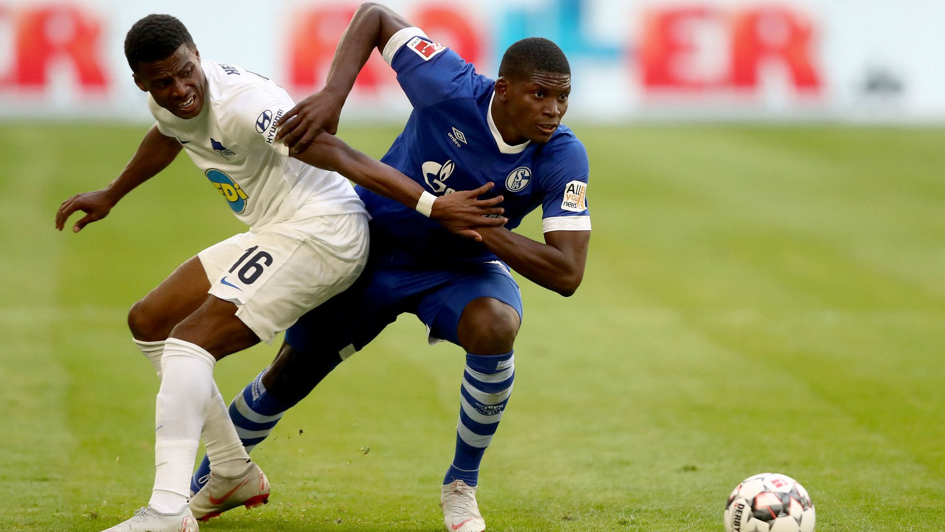 Breel Embolo Javairo Dilrosun Schalke 04 Hertha BSC 02092018
