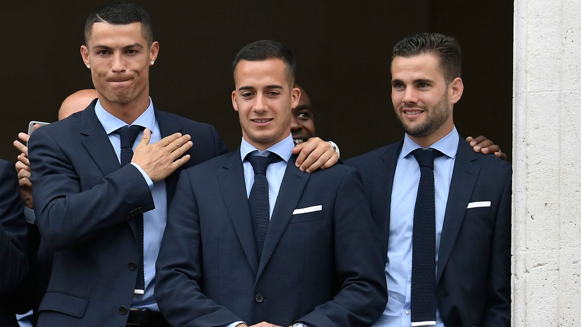 Cristiano Ronaldo Lucas Vazquez Nacho Real Madrid
