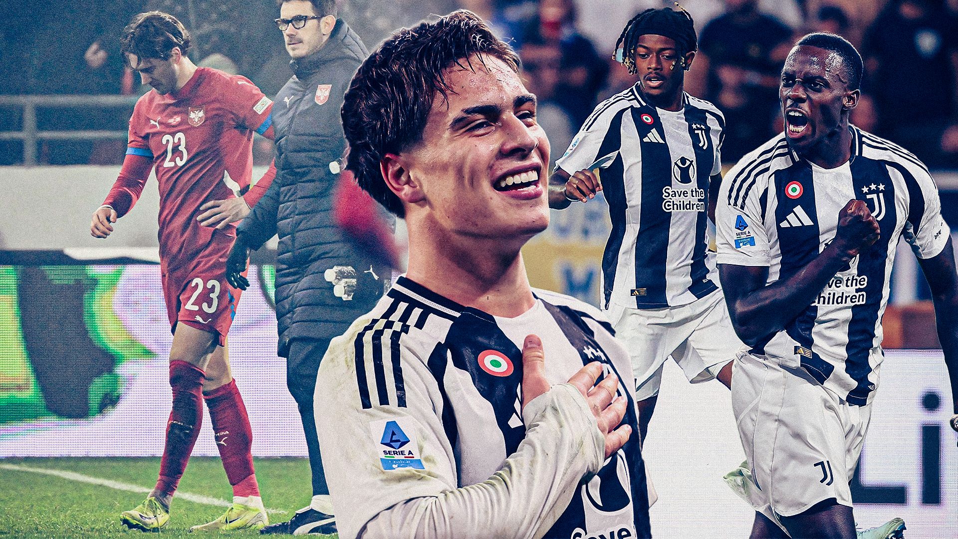 Yildiz Weah Mbangula Vlahovic gfx