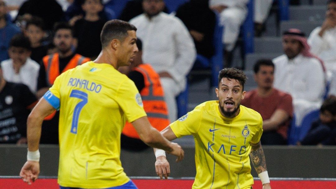 Nassr Cristiano Ronaldo Alex Telles HIC tab