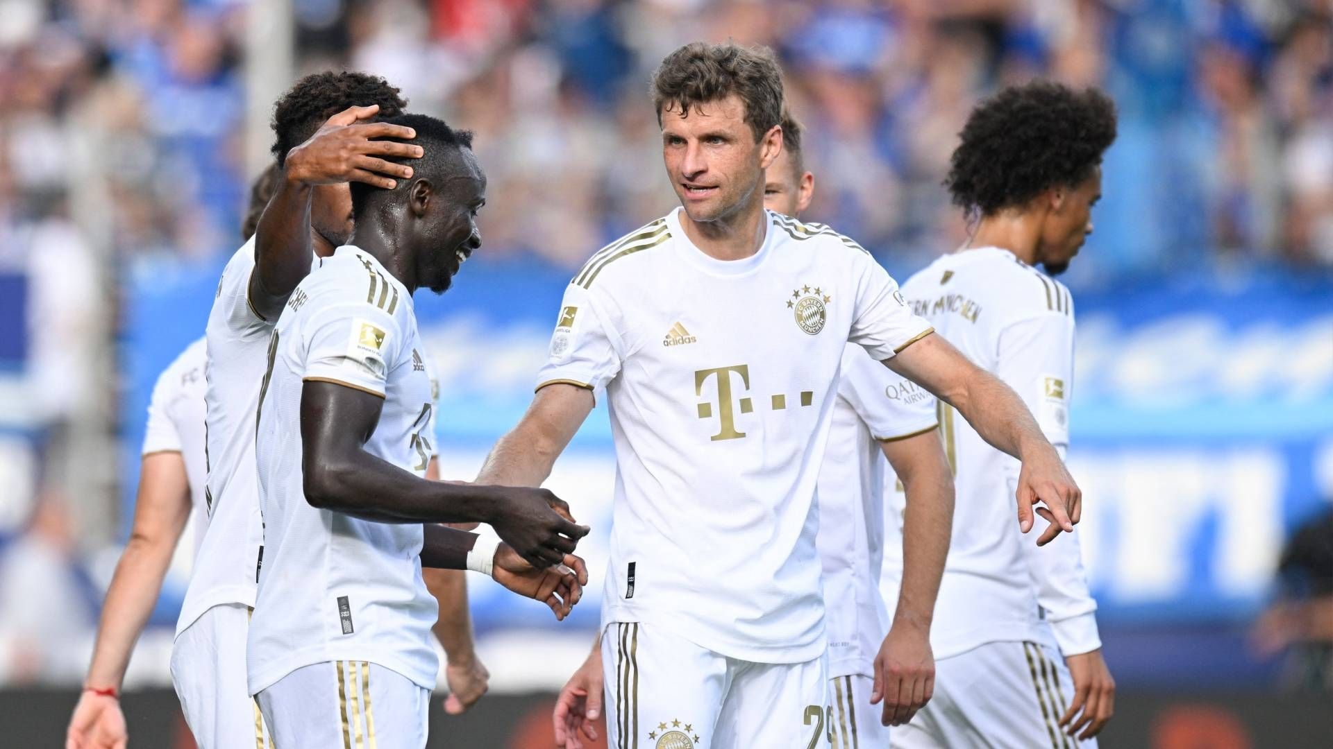 Thomas Müller Sadio Mane FC Bayern