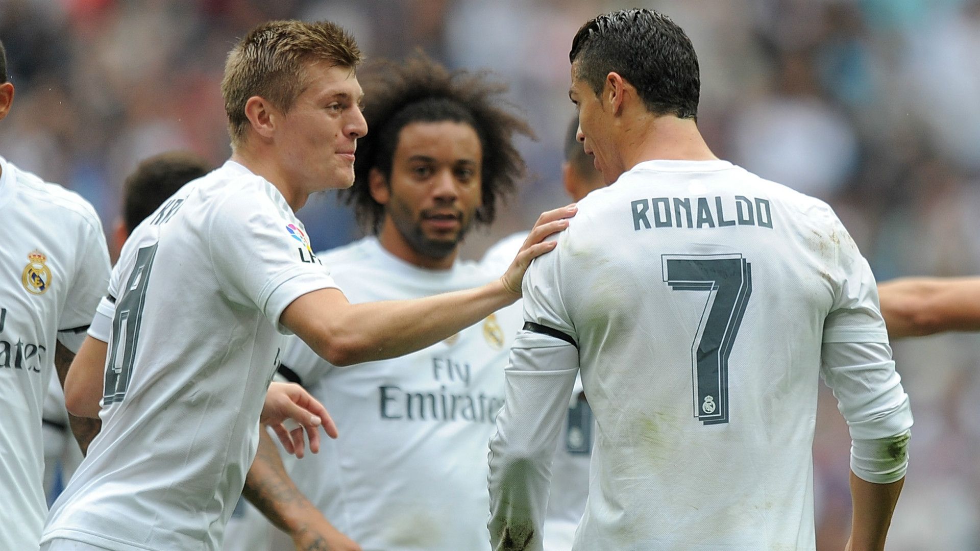 Toni Kroos Cristiano Ronaldo Real Madrid