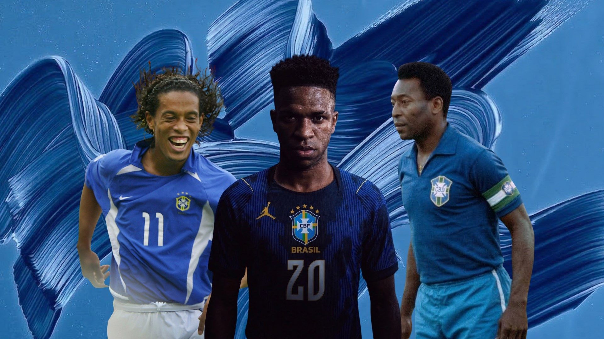 GOAL Brasil camisa azul