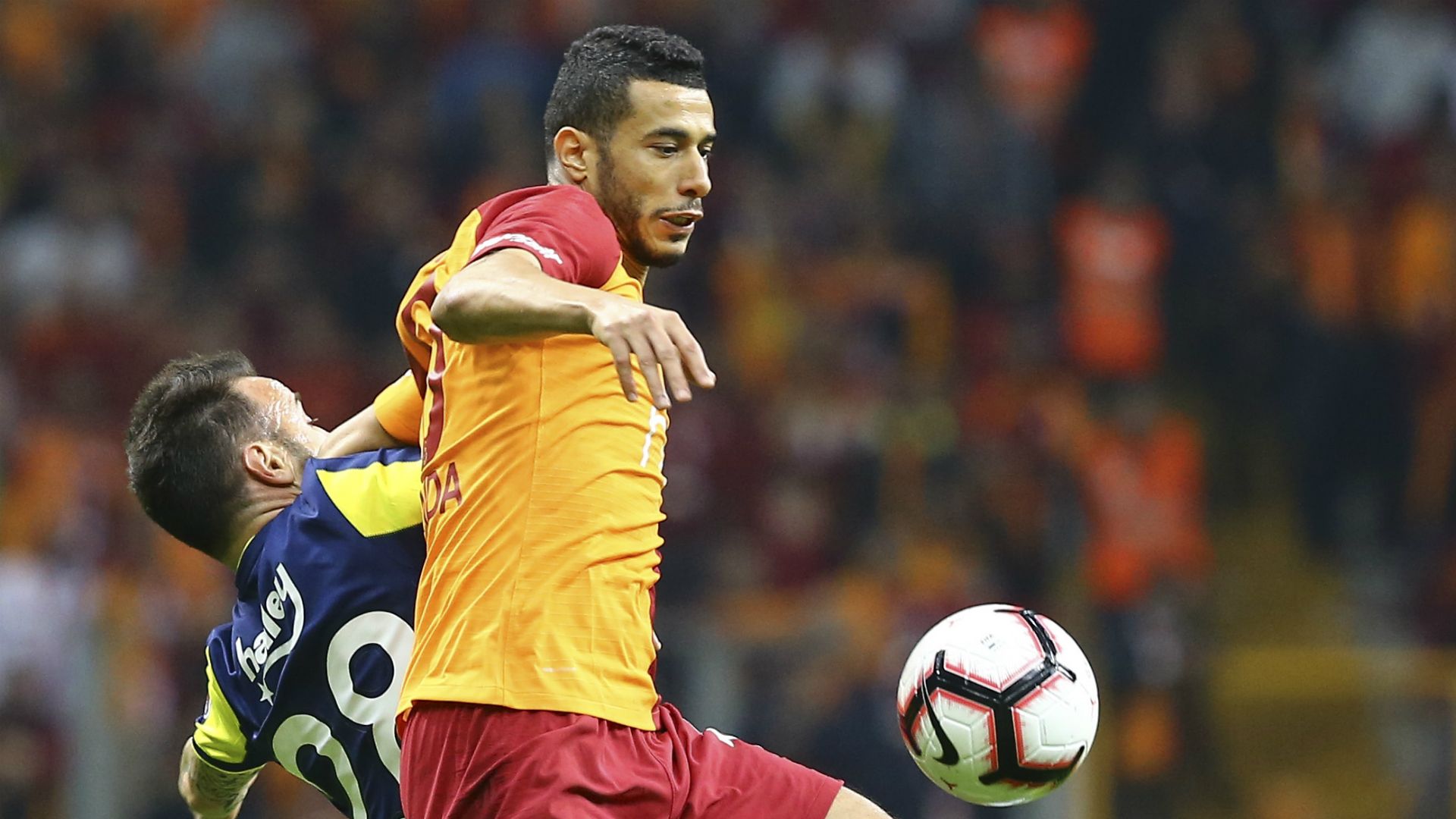 Galatasaray Fenerbahce Younes Belhanda Valbuena 110218