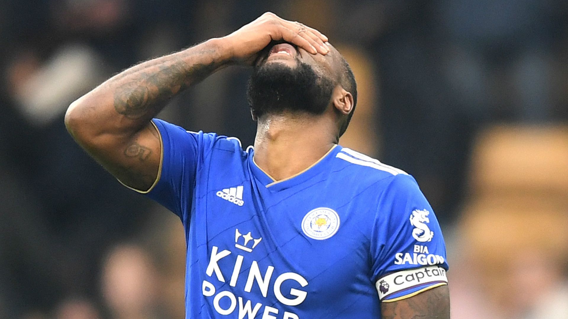 Wes Morgan Leicester City 2018-19