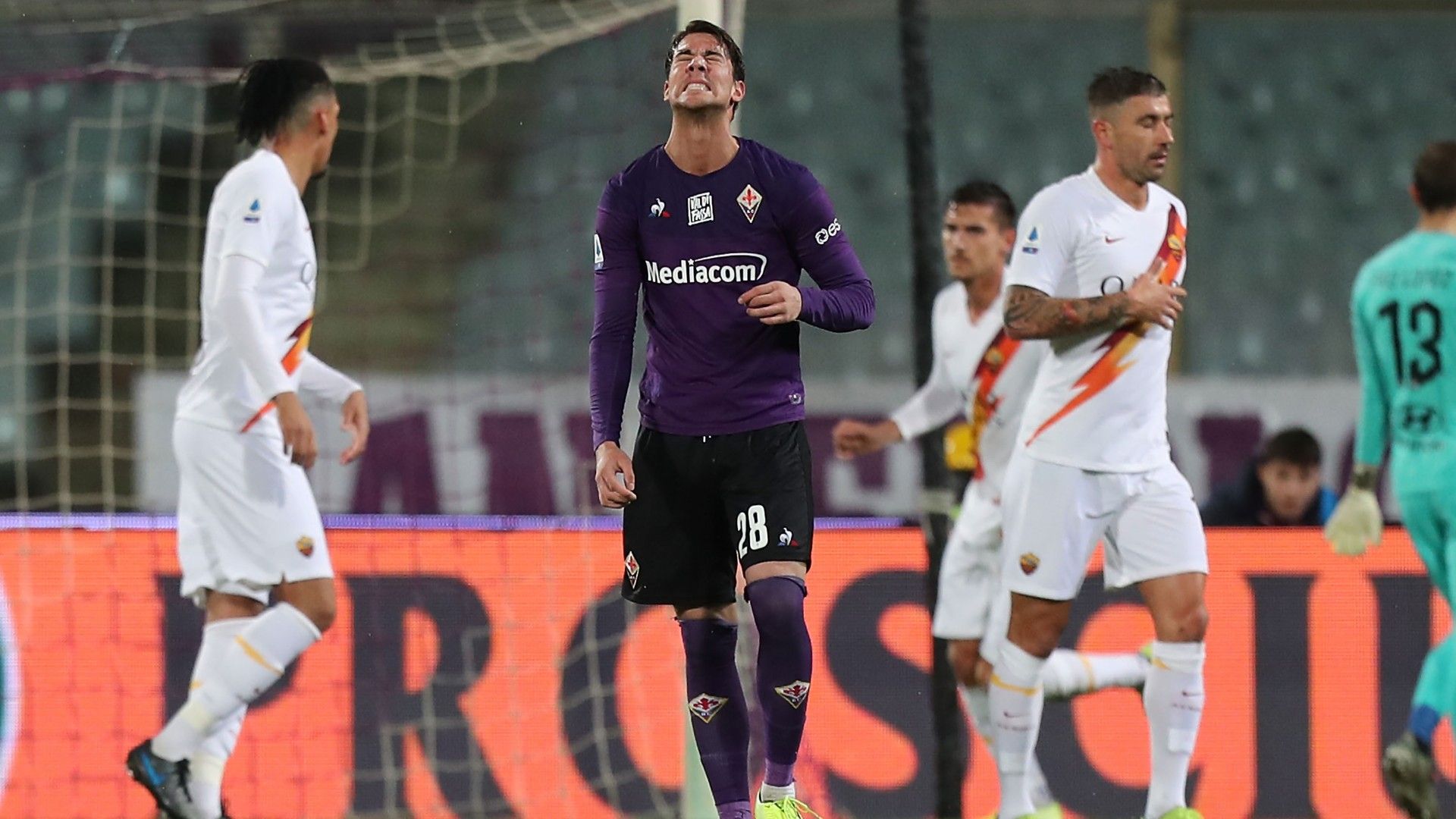 Vlahovic - Fiorentina Roma