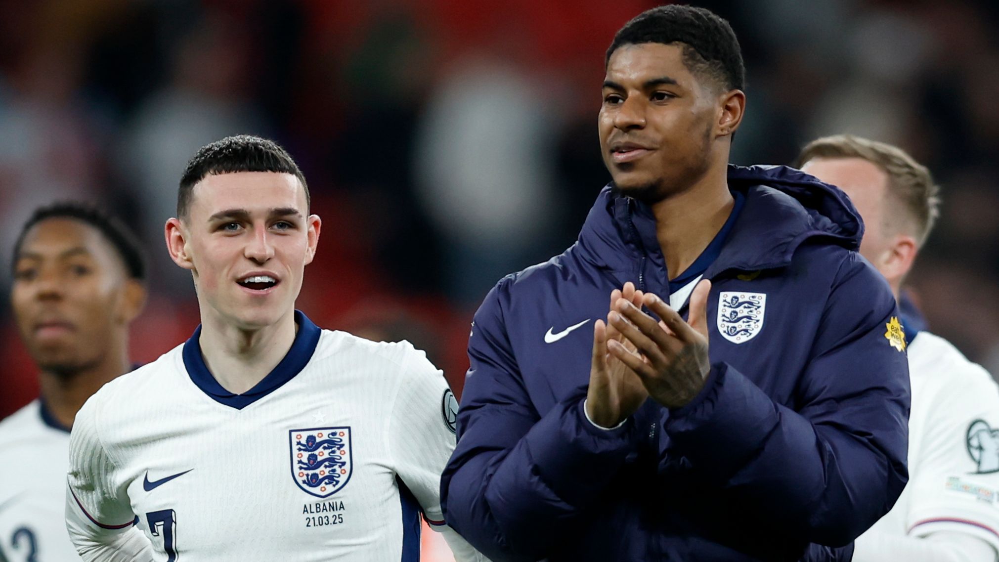 Phil Foden Marcus Rashford