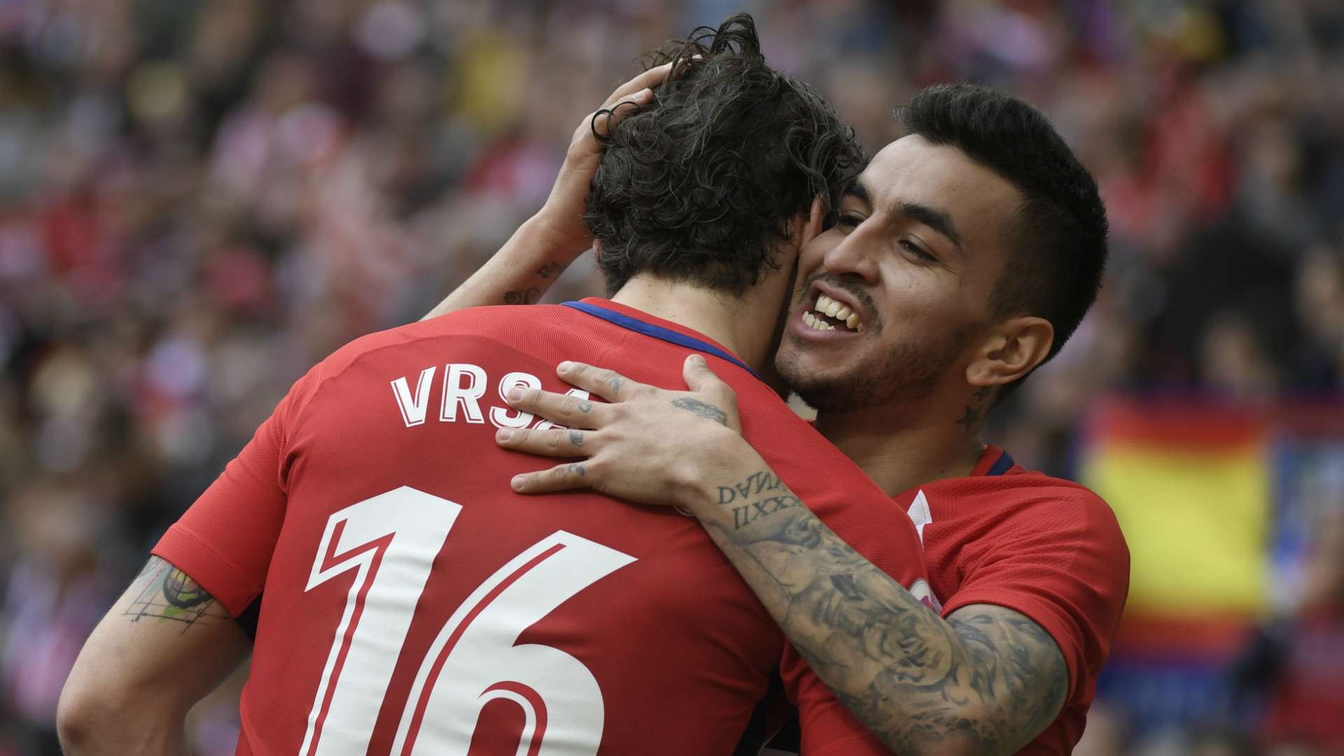 Sime Vrsaljko Angel Correa Atletico Madrid Levante LaLiga