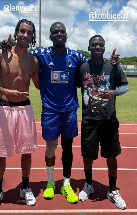 Paul Pogba Leny Yoro Kobbie Mainoo summer 2025