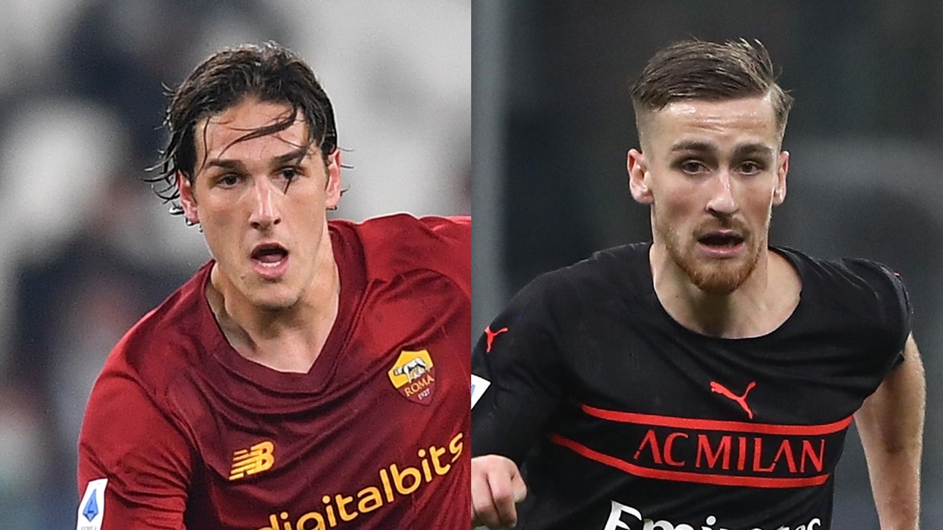 MP_Nicolo Zaniolo_Roma vs Alexis Saelemaekers_Milan