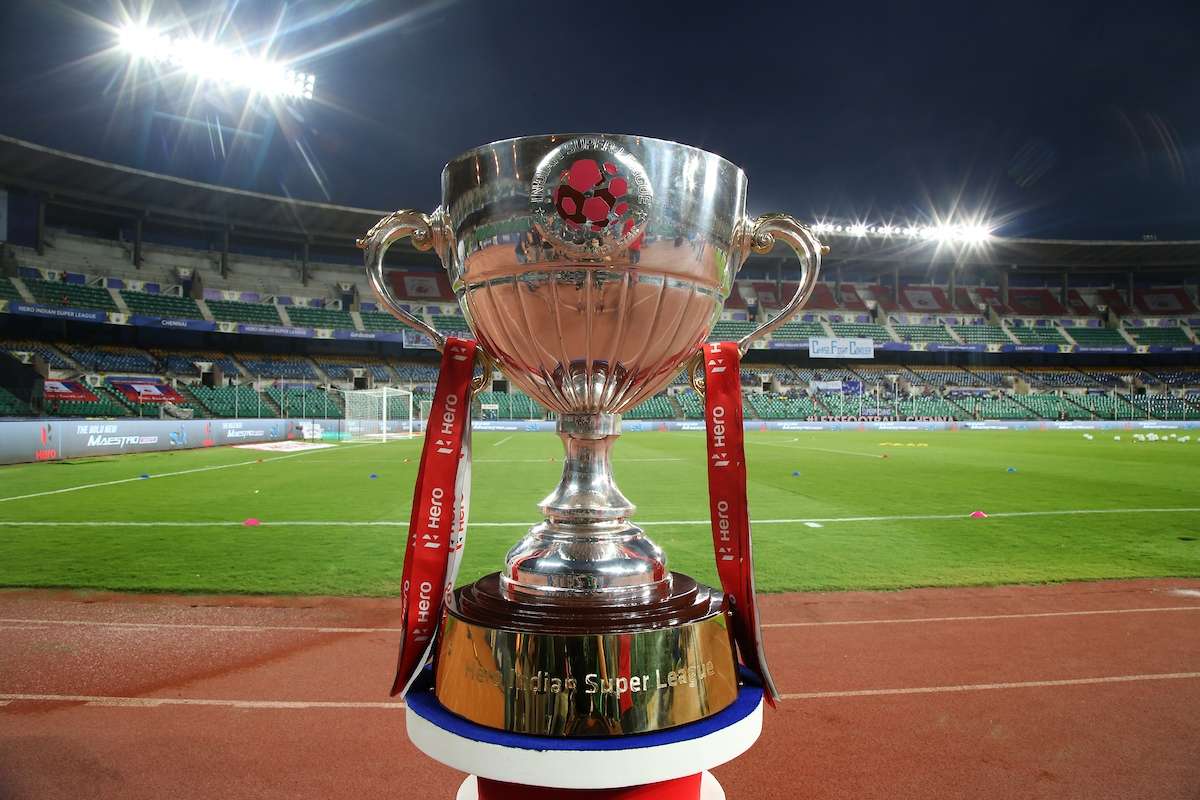 Chennaiyin FC Goa ISL trophy