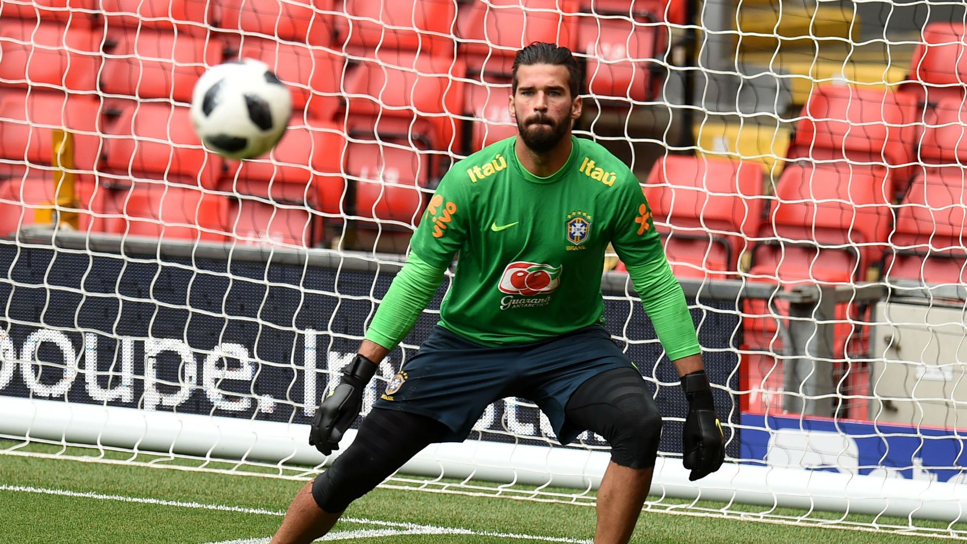 Alisson at Anfield