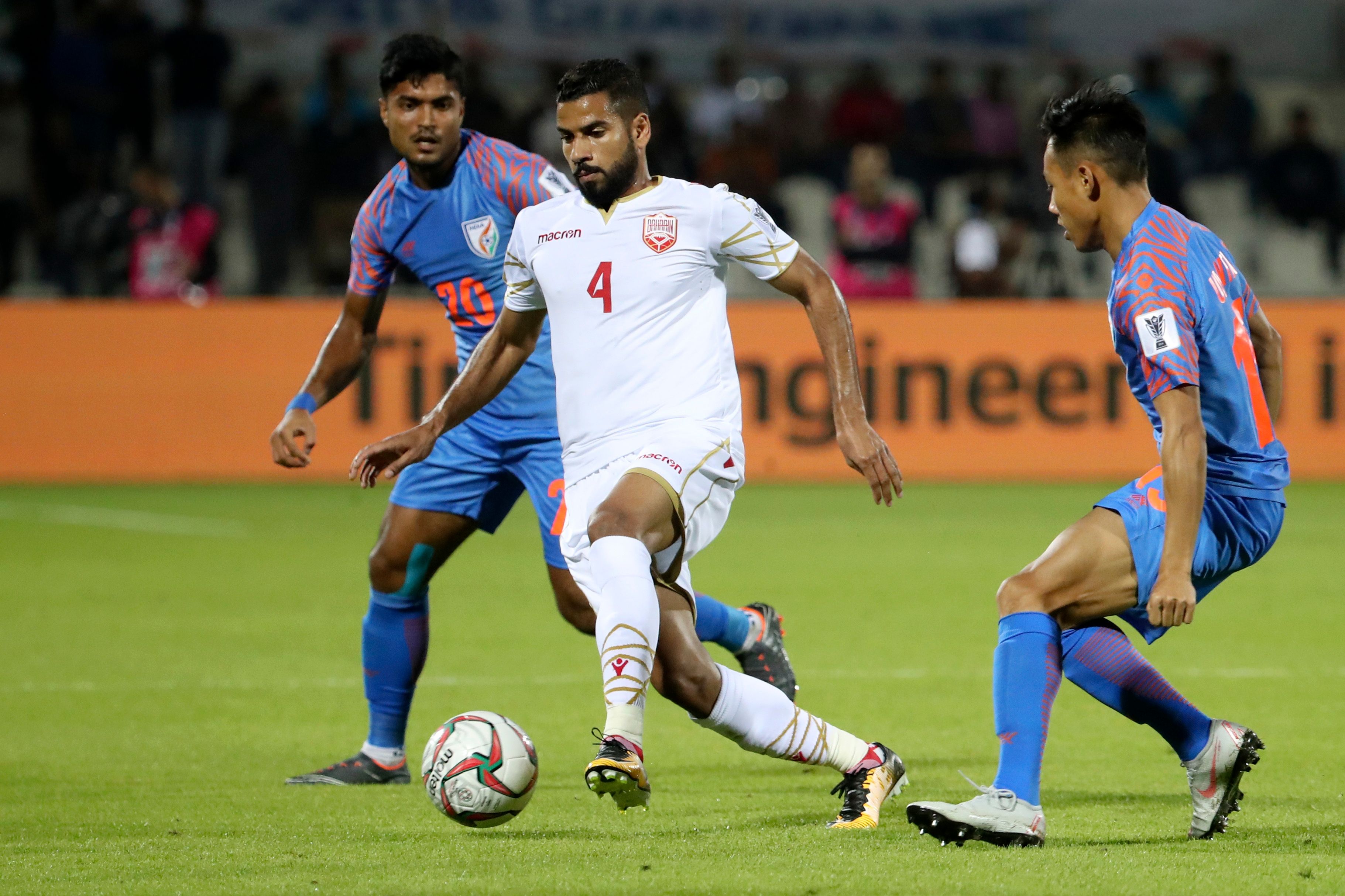 India vs Bahrain Pritam Kotal