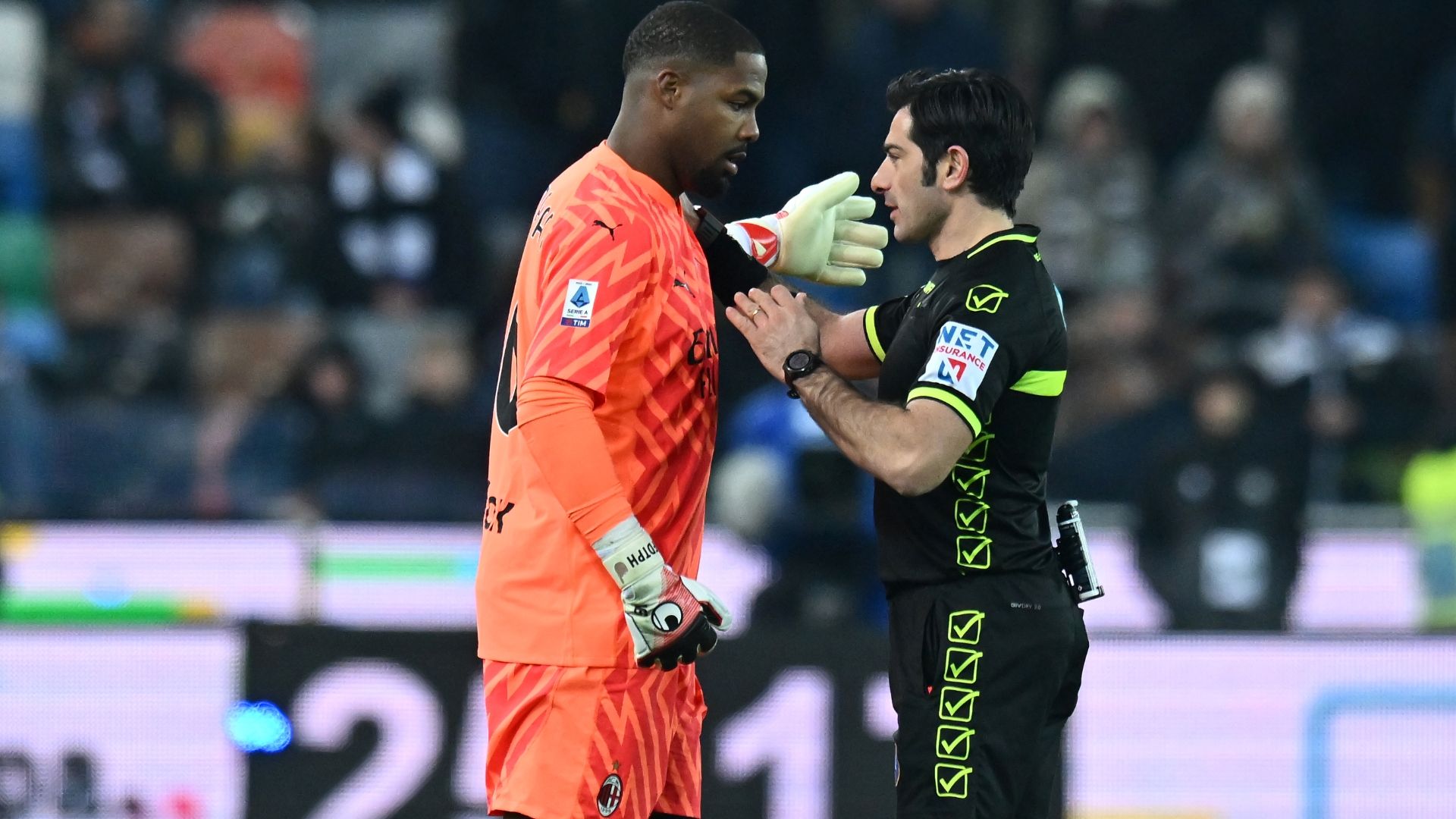 Maignan Udinese Milan Serie A