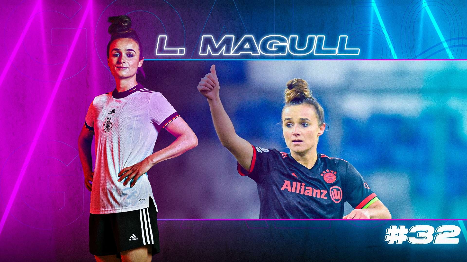 GOAL50 2022 Lina Magull GFX Ranking