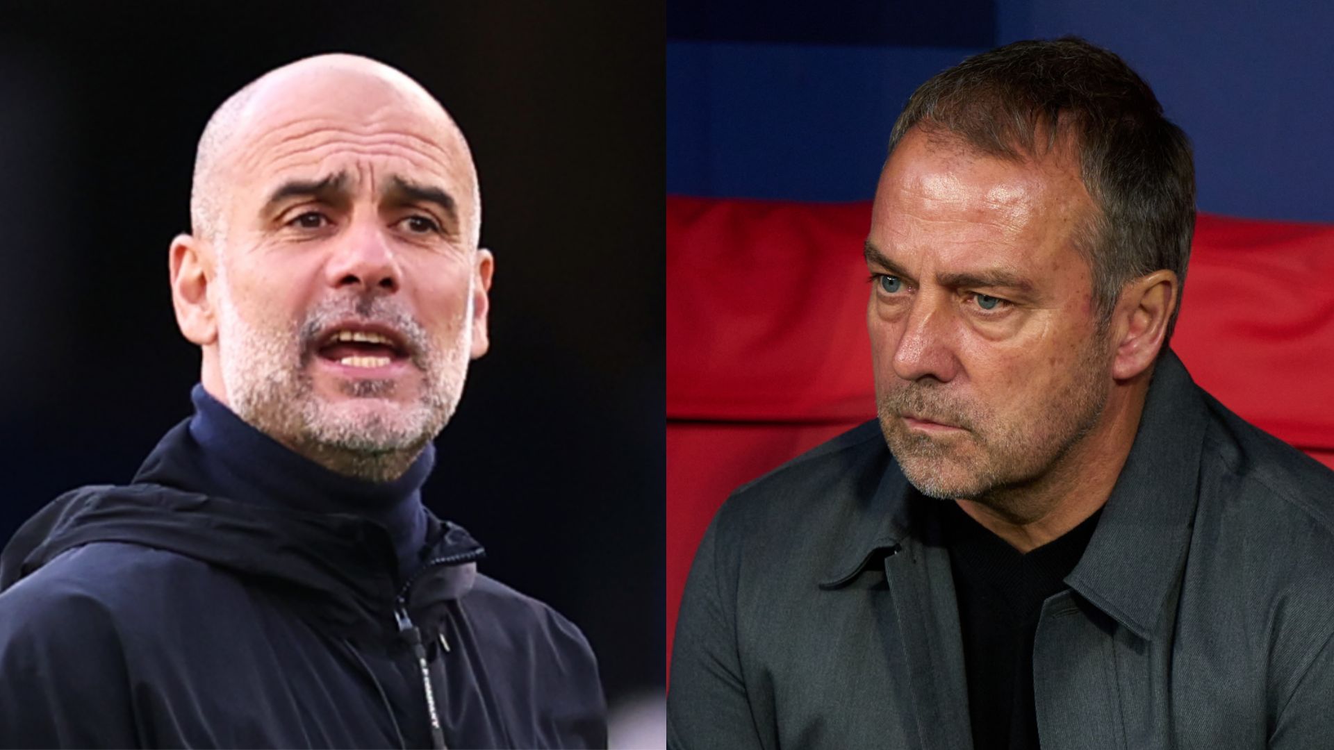 GFX Pep Guardiola Hansi Flick