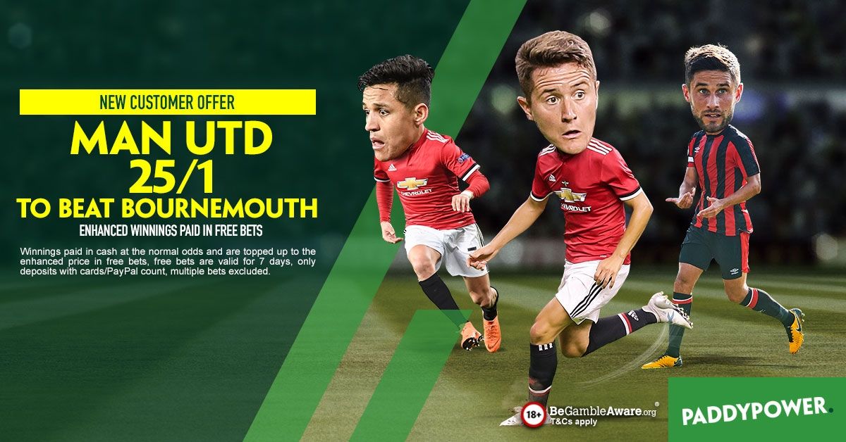Paddy Power Man United Bournemouth
