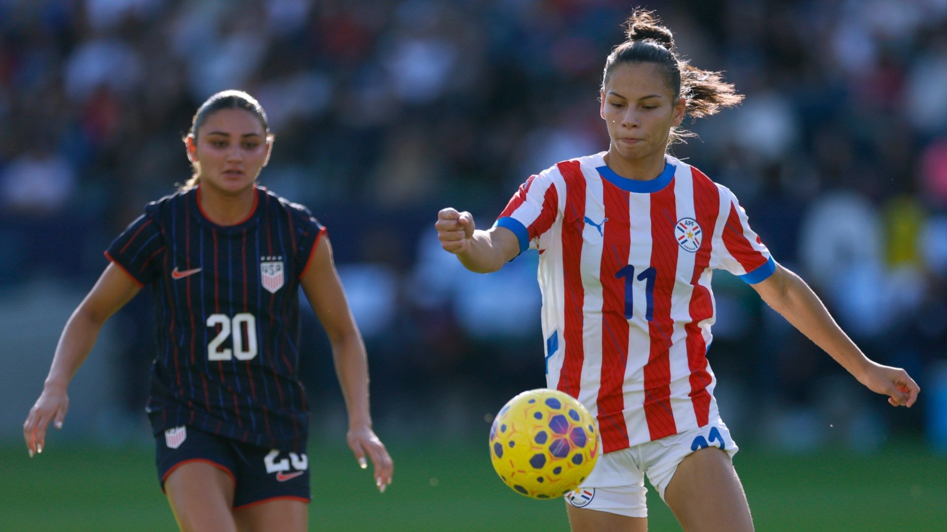 Gisele Thompson Claudia Martinez USWNT Paraguay 2026