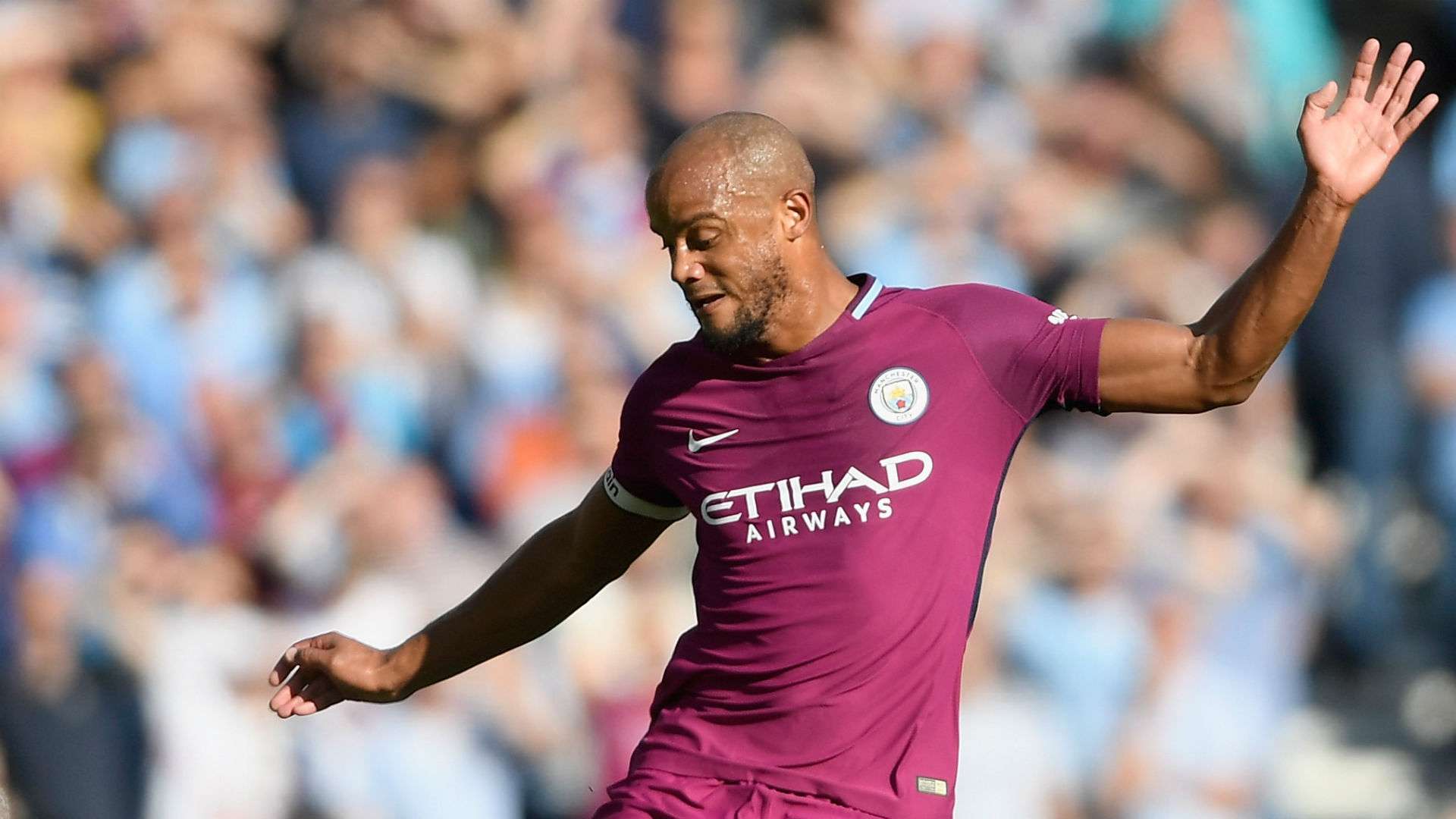 Vincent Kompany Manchester City Brighton Premier League