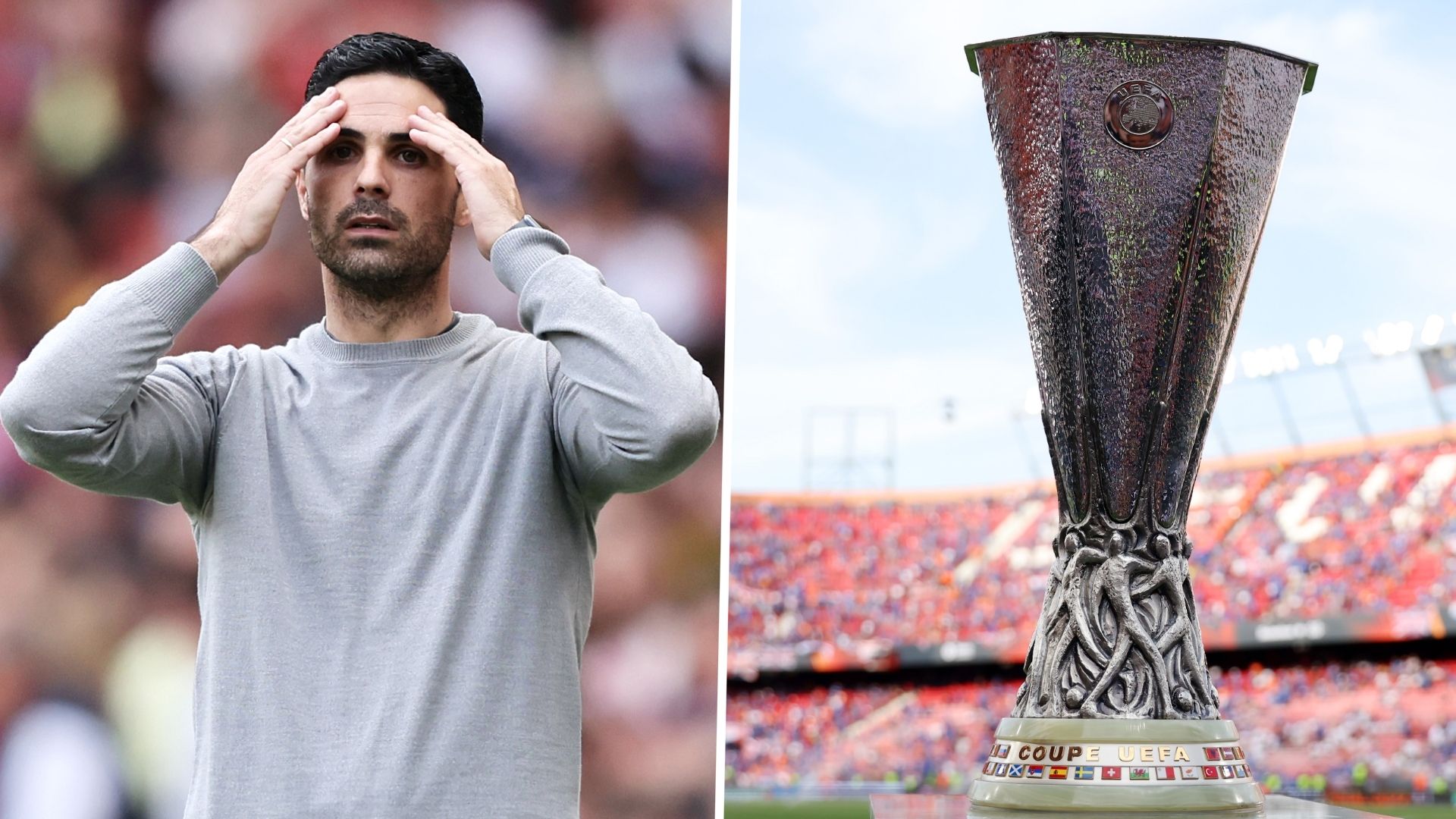 Mikel Arteta Arsenal Europa League GFX