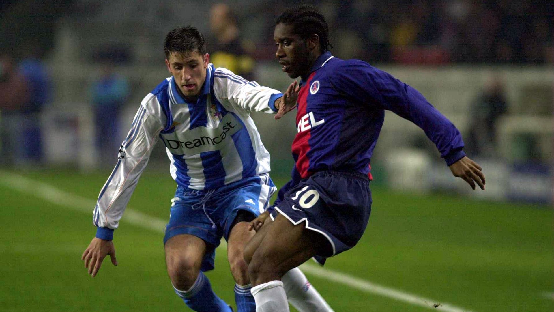 Jay-Jay Okocha of Paris Saint-Germain