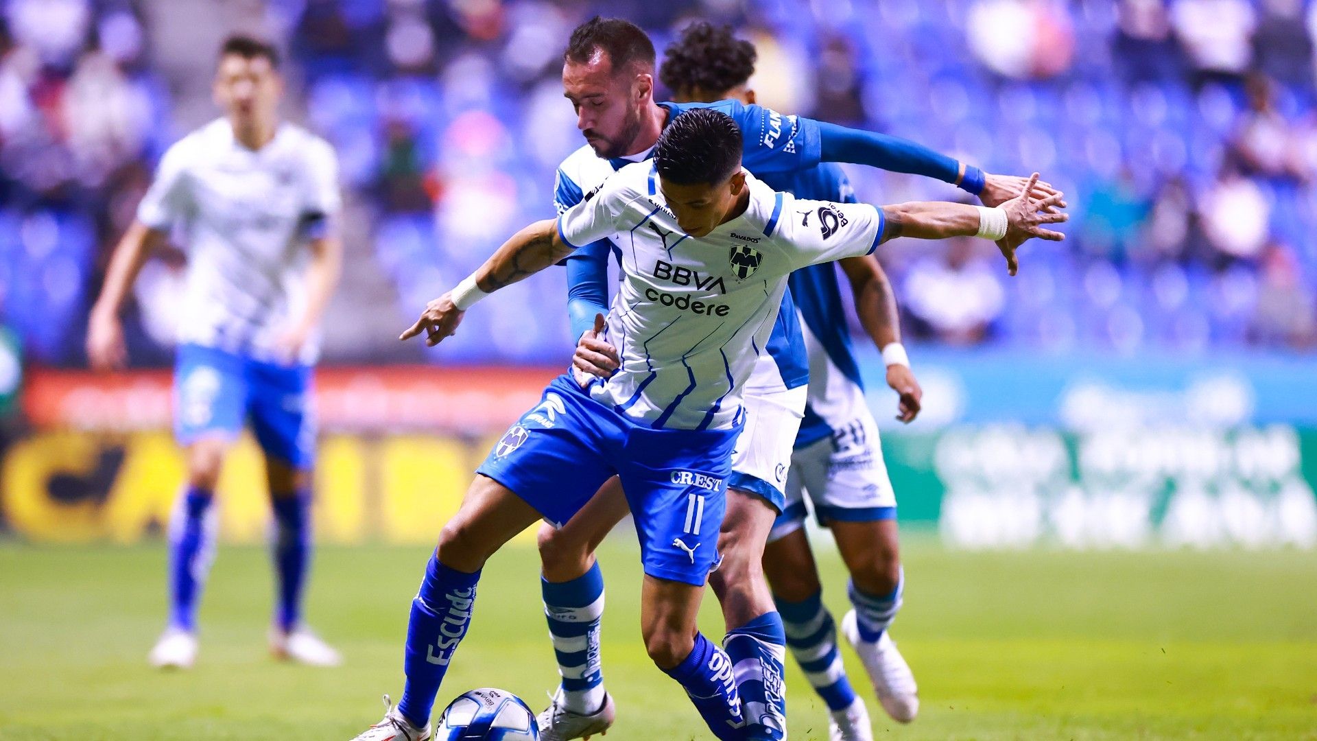 Maximiliano Meza Federico Mancuello Puebla Monterrey Clausura 2022