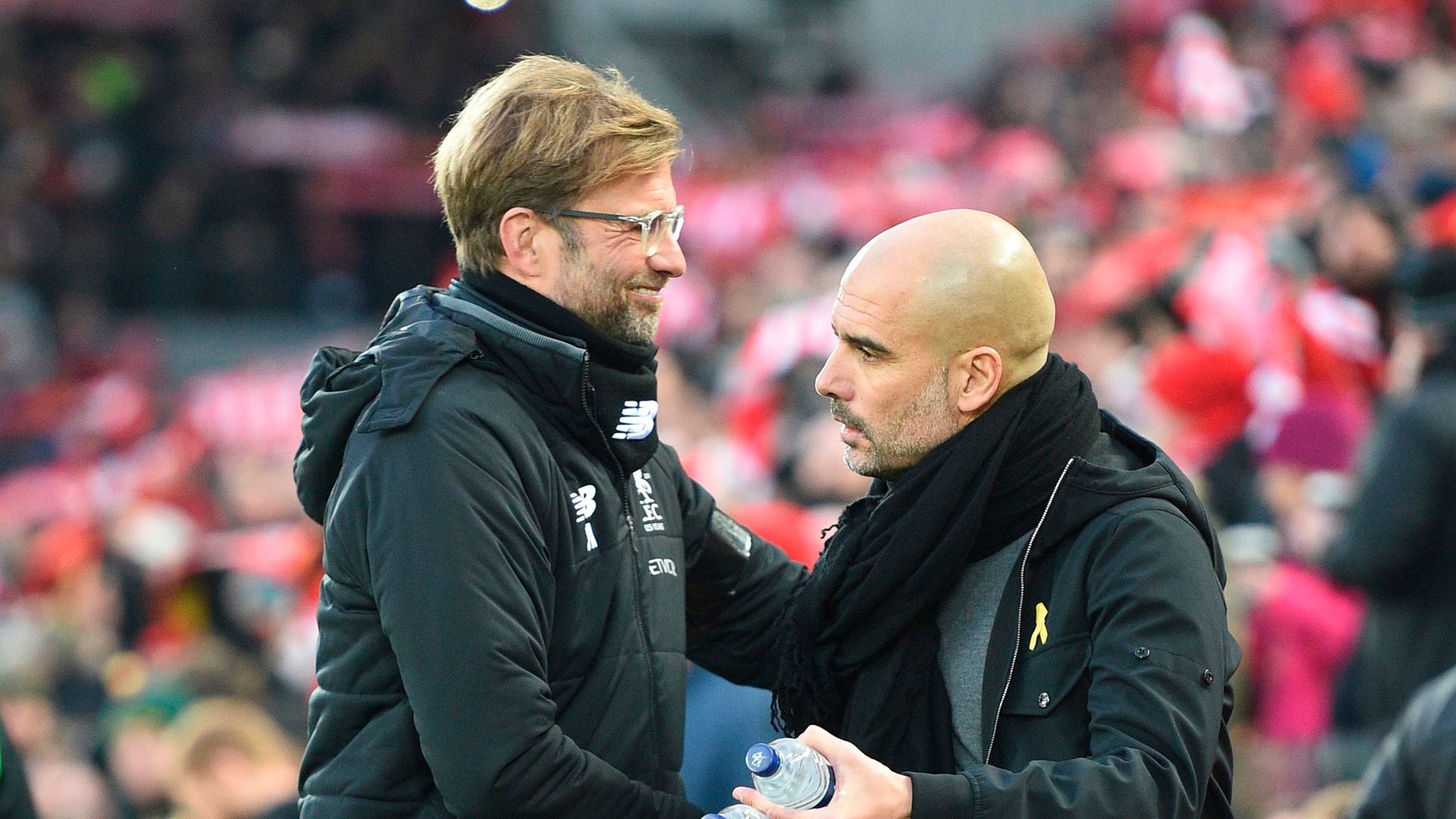 Jürgen Klopp Pep Guardiola 2018