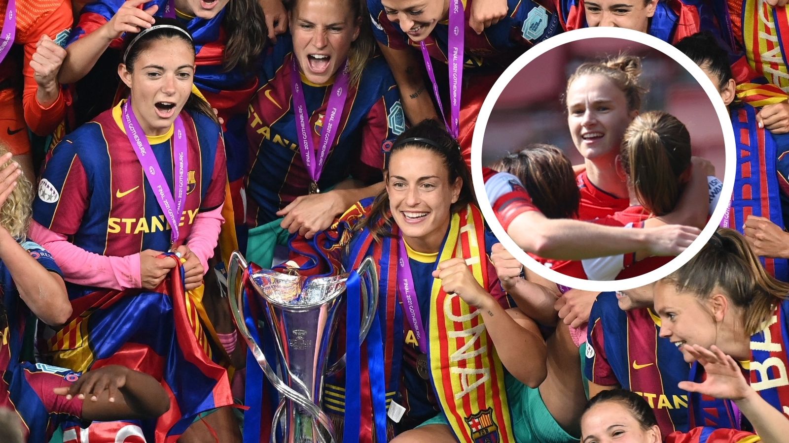 Barcelona Arsenal Women composite