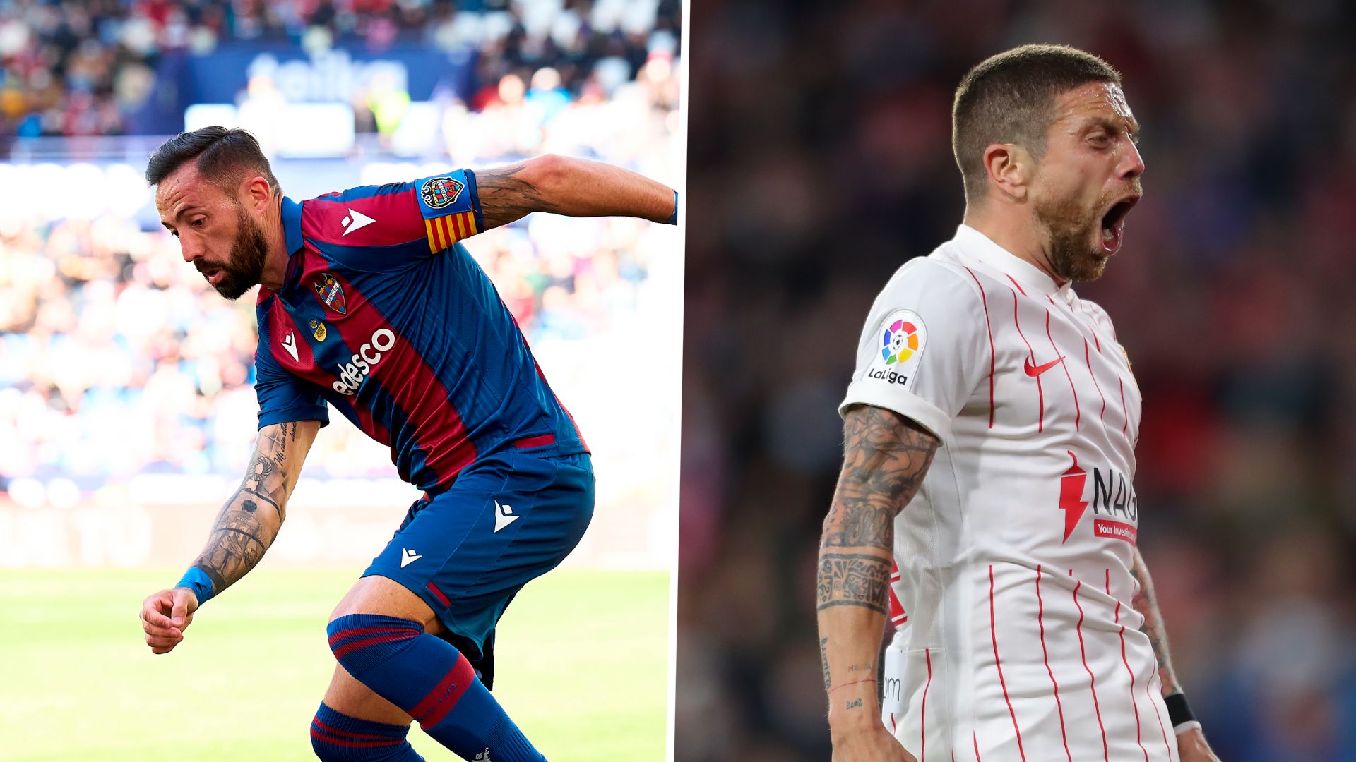 Morales Papu Gomez Sevilla Levante LaLiga