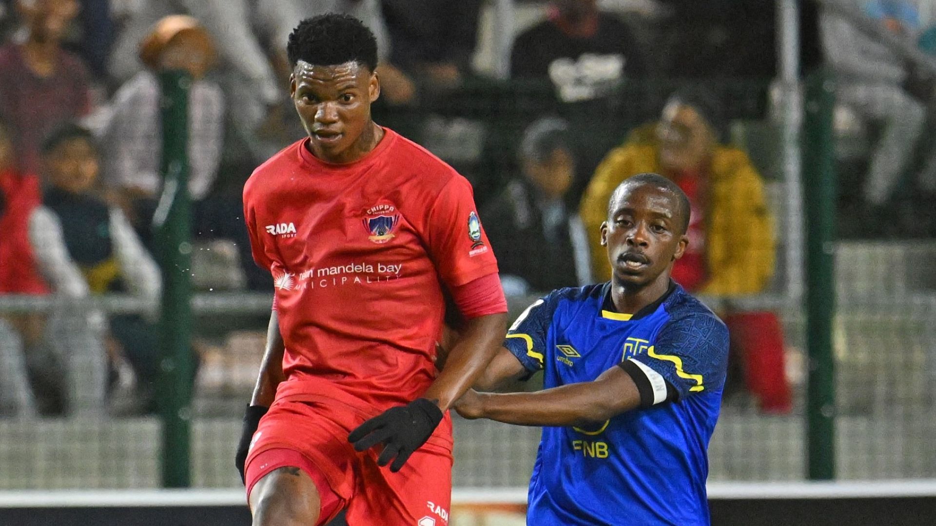 Sinoxolo Kwayiba, Chippa United & Thabo Nodada, February 2025.