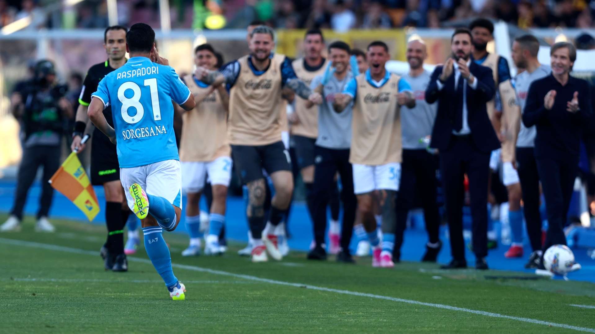 Giacomo Raspadori Lecce Napoli 03052025