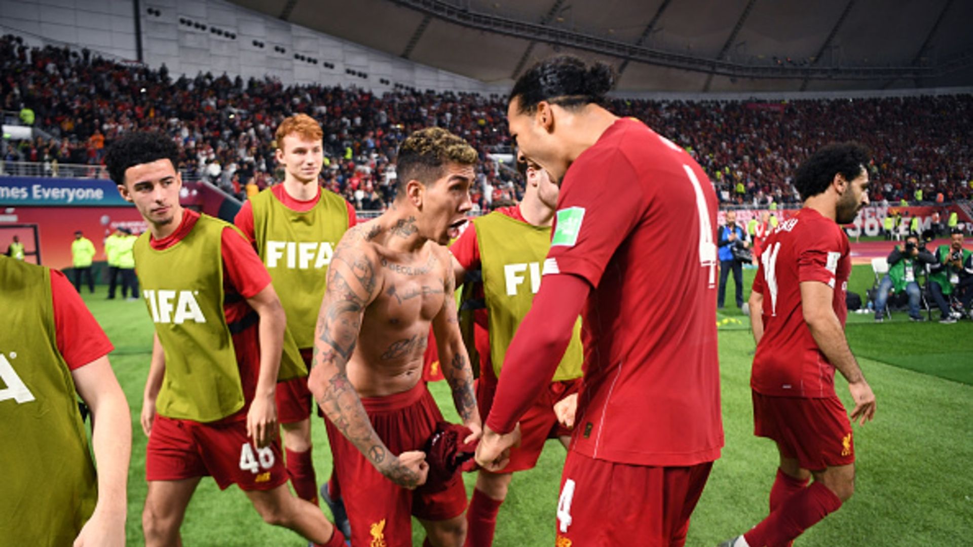 ليفربول - فان دايك - فيرمينيو