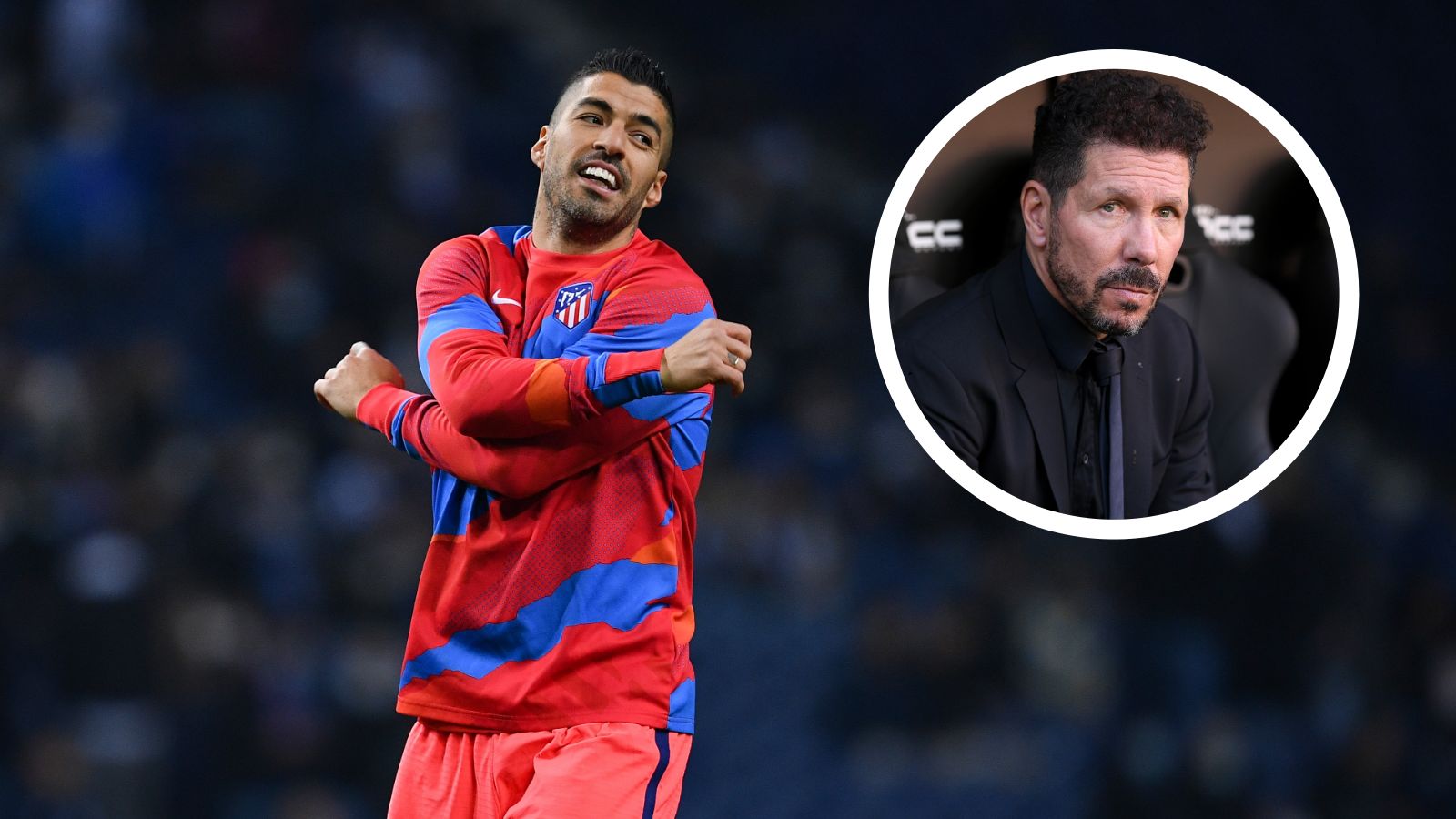 Luis Suarez, Diego Simeone GFX
