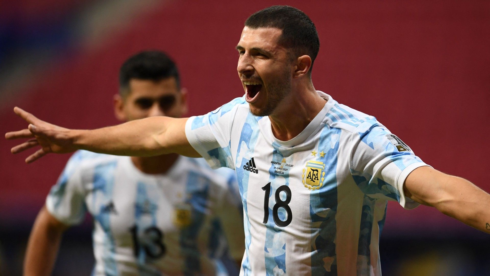 Guido Rodriguez Argentina Uruguay Copa America 18062021