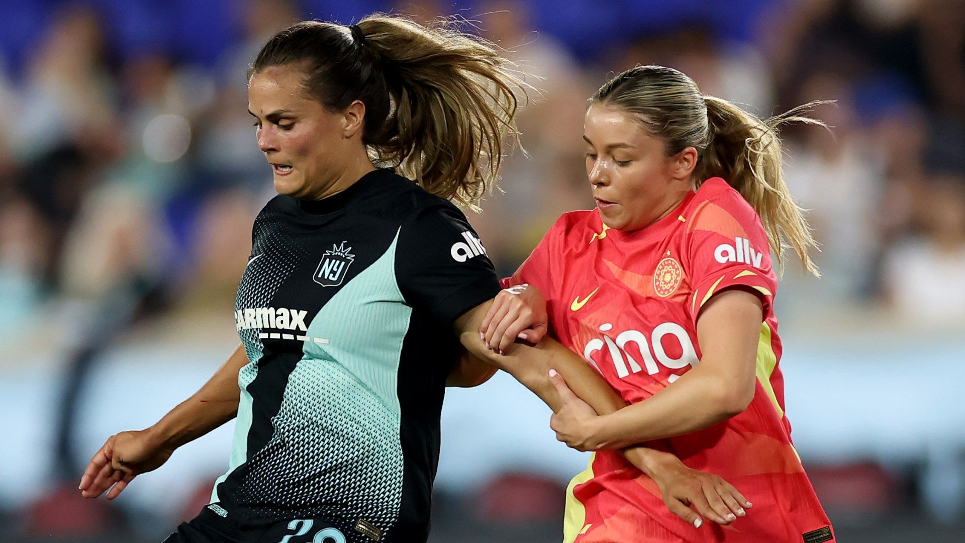 Katie Stengel Laila Harbert Gotham Portland Thorns 2025