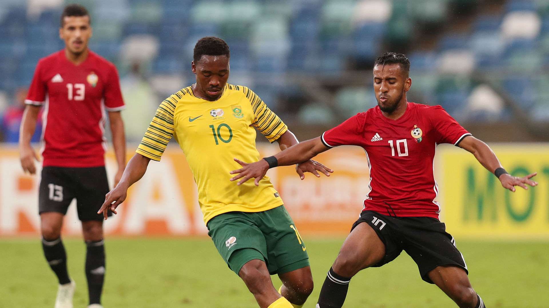 Sibusiso Vilakazi Bafana Bafana v Libya, September 2018