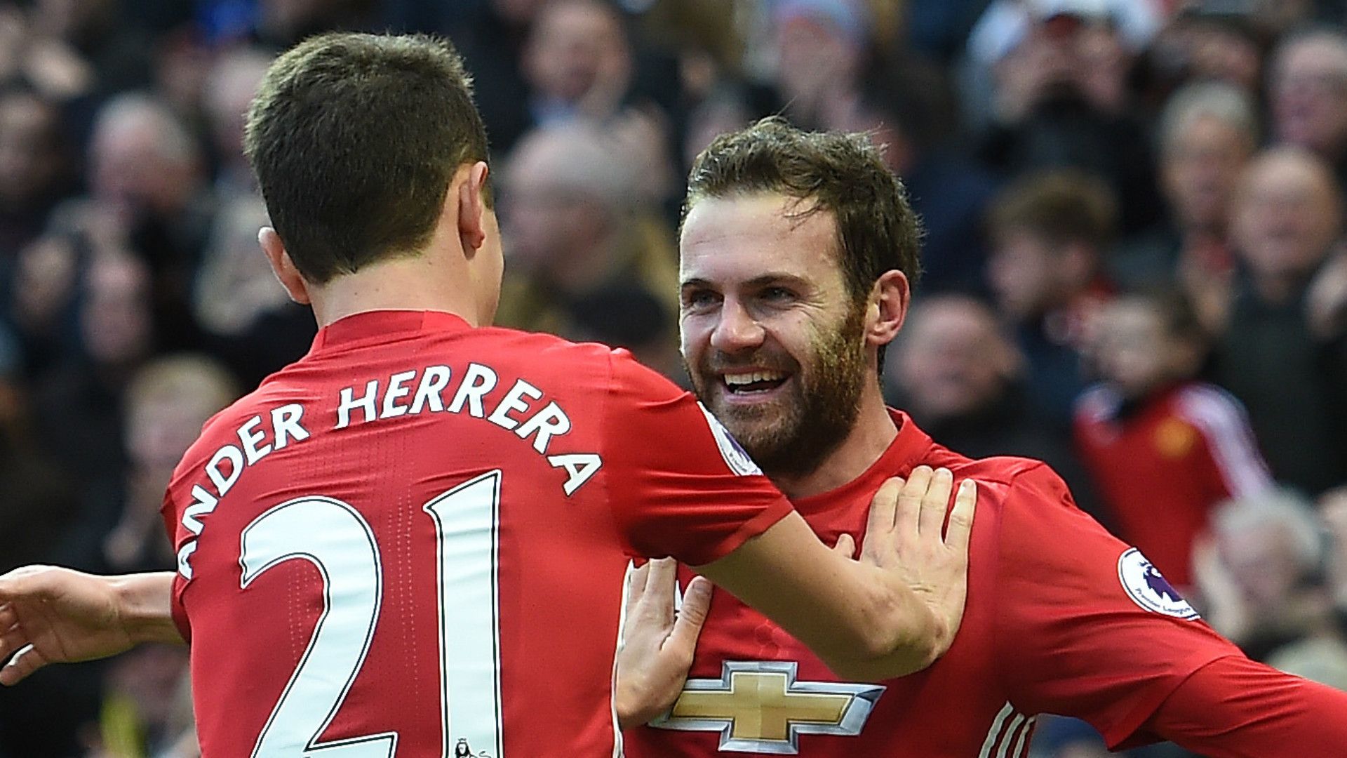 HD Juan Mata Ander Herrera Manchester United