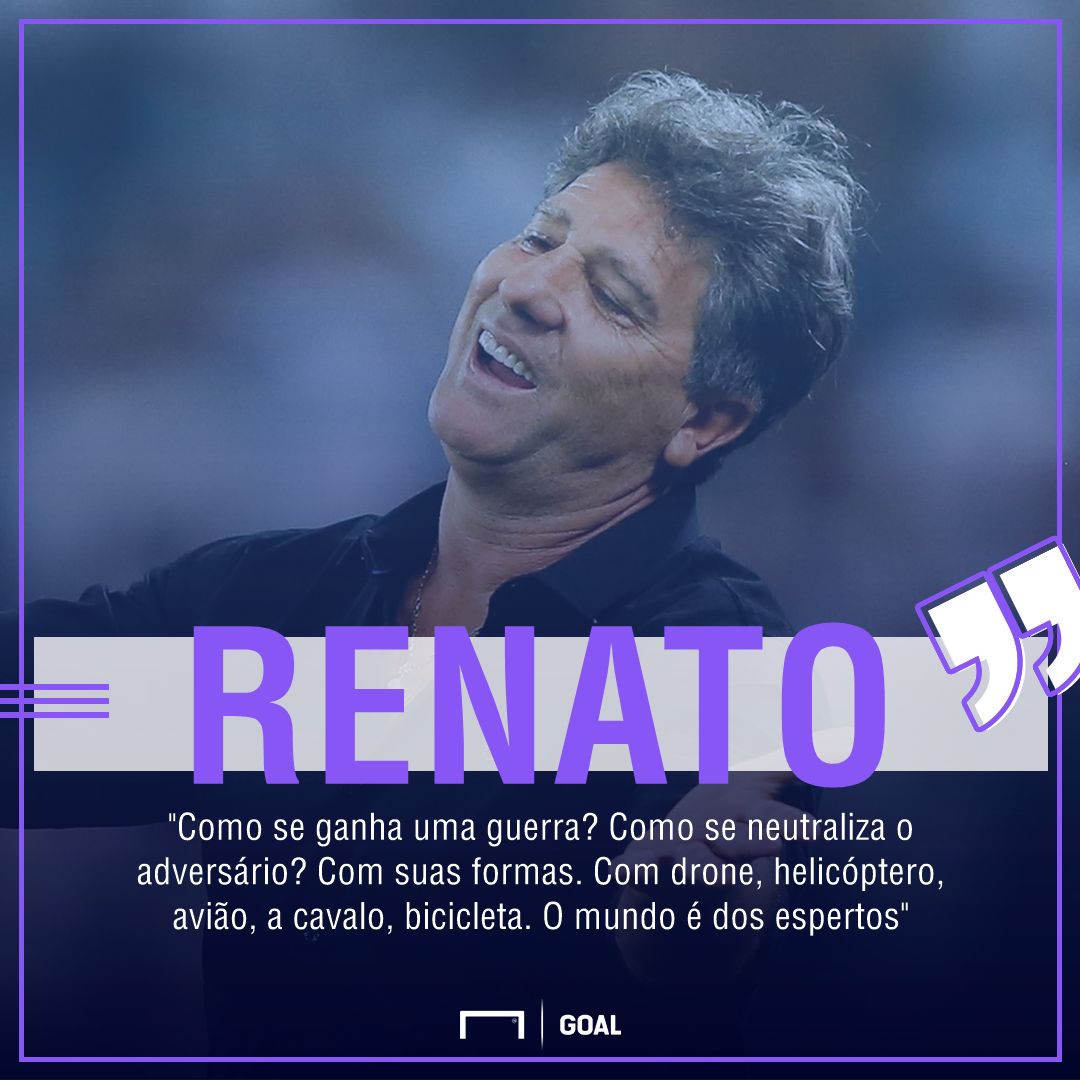 GFX Renato Gaúcho o mundo é dos espertos