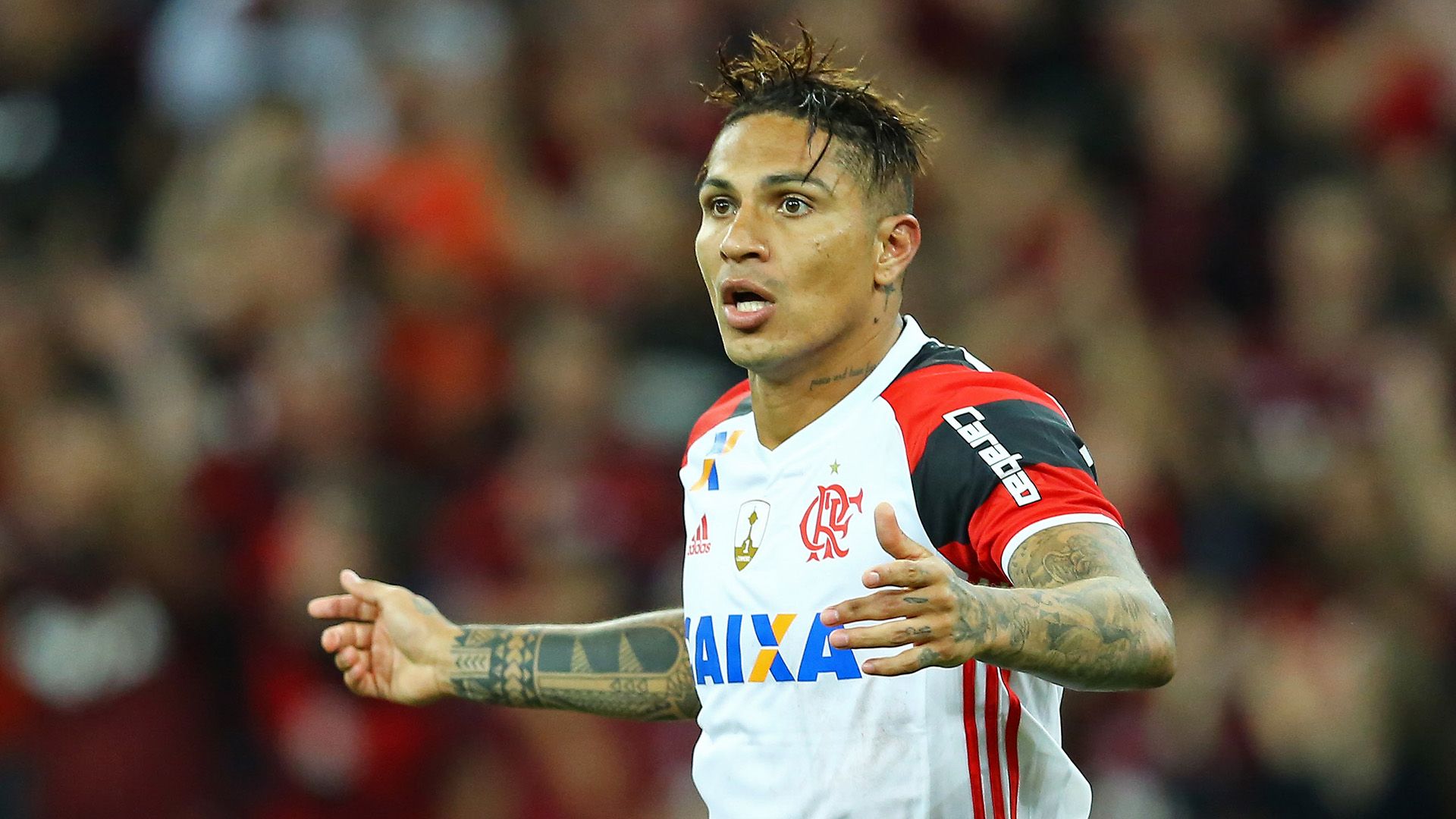 Guerrero Atletico-PR Flamengo Libertadores 26042017