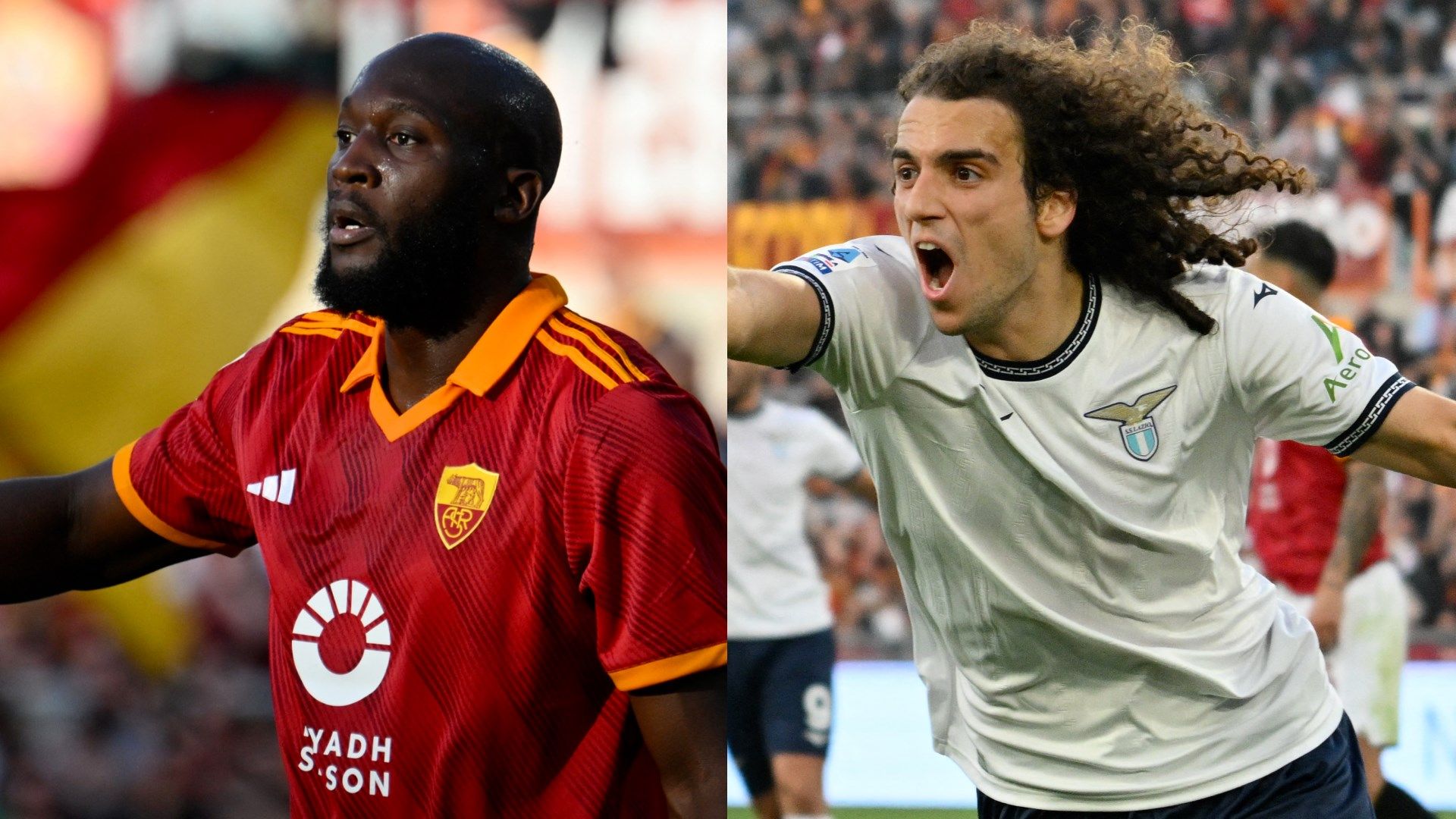 Lukaku Guendouzi Roma Lazio