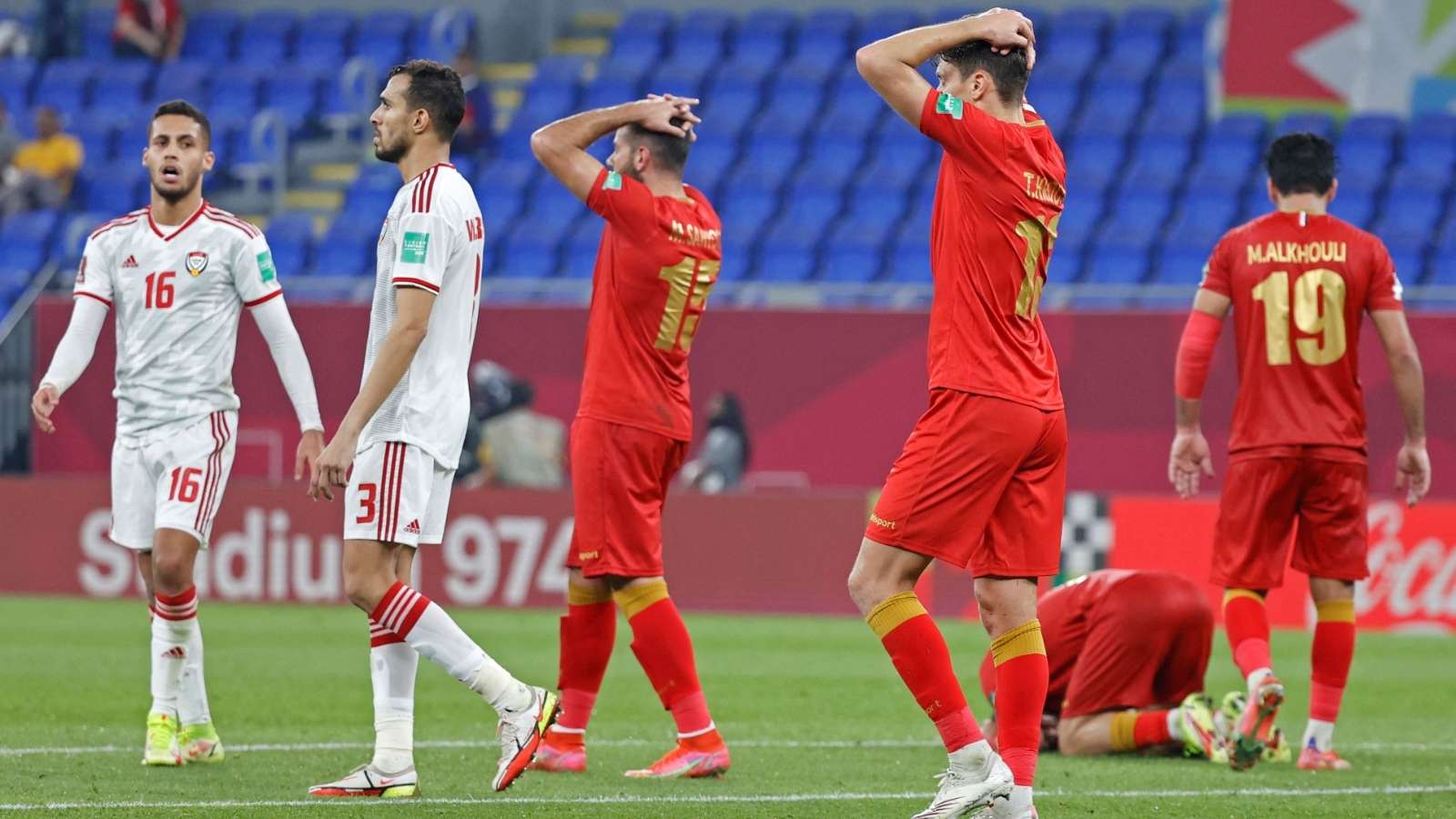 syria - UAE Arab Cup 2021 سوريا - الإمارات كأس العرب