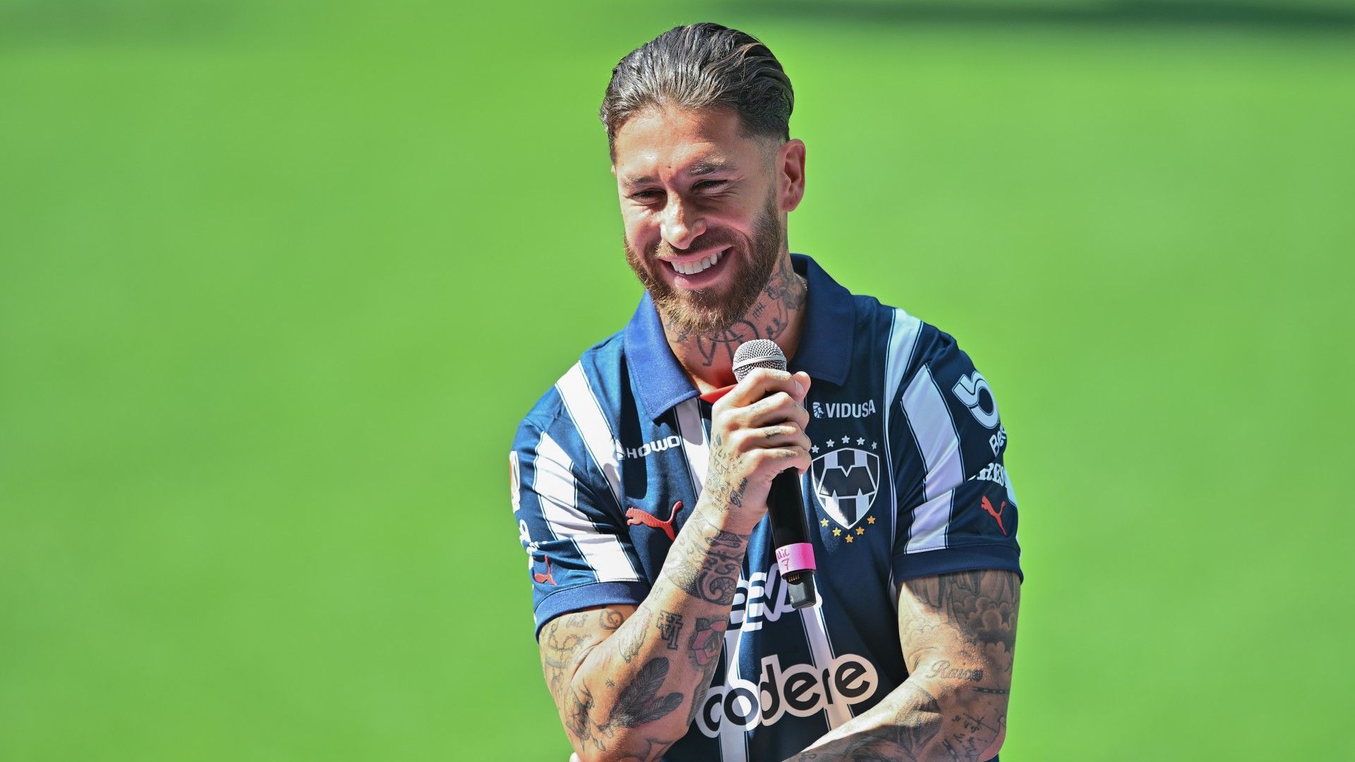 Sergio Ramos Rayados de Monterrey presentación