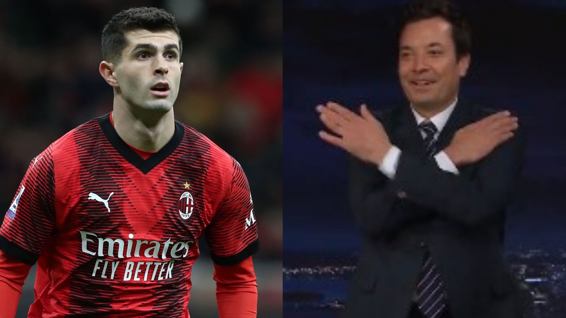 Christian Pulisic Jimmy Fallon goal celebration