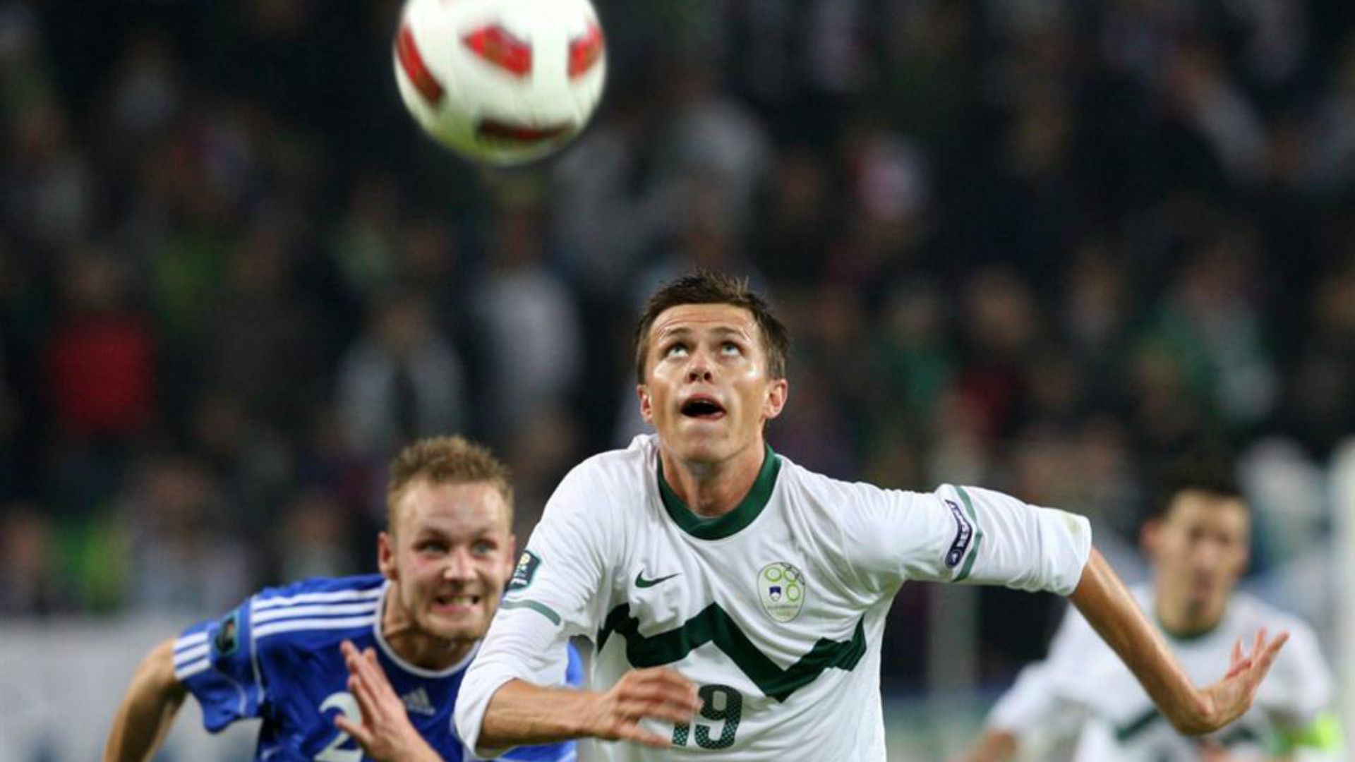 Josip Ilicic Slovenia Slovenija Faroe Islands Ferski otoki Euro 2012 qualifiers kvalifikacije 08102010